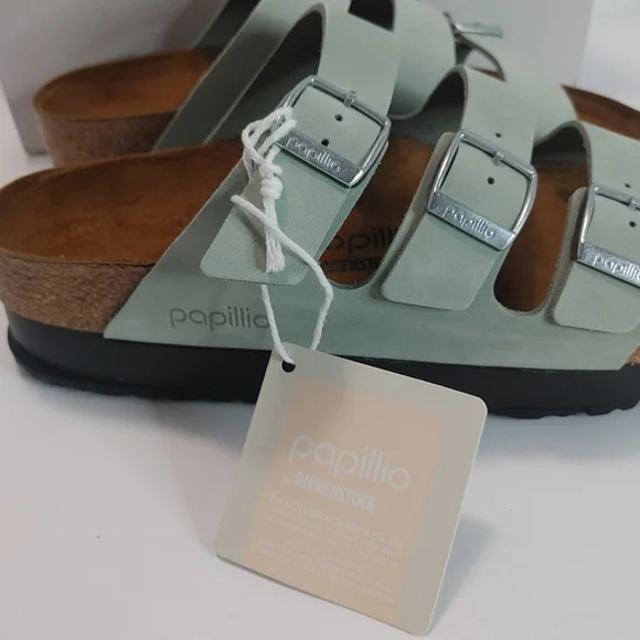 Birkenstock Papillio III Florida Platform in Pure Sage - Picture 2 of 10